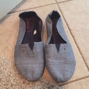 Denim color “toms”